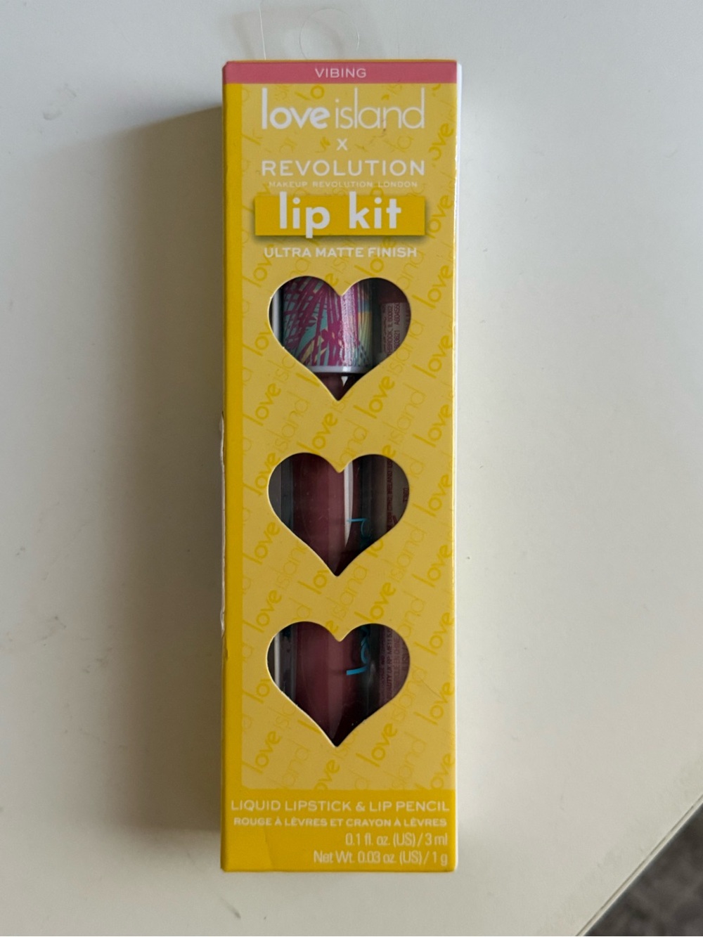 Love Island x Revolution Lip Kit in Vibing